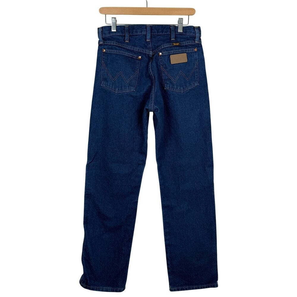 Wrangler Jeans 30x32 Cowboy Cut Original Fit Prewashed Indigo Denim Western